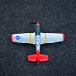 Toys28℃  North American P-51 Mustang - Gray  RC Airplane, with Xpilot Stabilization