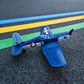 Toys28℃  F4u Corsair Fighter RC Airplane, with Xpilot Stabilization