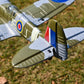 Toys28℃ Hawker Hurricane fighter - Blue  RC Airplane, with Xpilot Stabilization