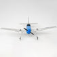 Toys28℃ 2.4 Ghz 2CH Remote Control Plane with Gyro Stabilization System (PE) Blue