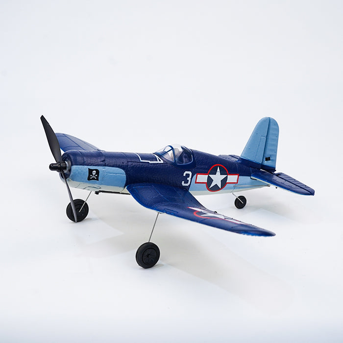 Toys28℃ North American P-51 Mustang - Blue RC Airplane, with Xpilot St